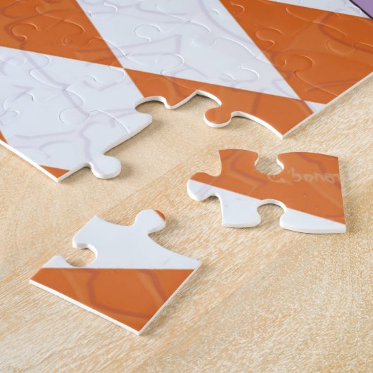 犬望遠鏡 ジグソーパズル (側面)