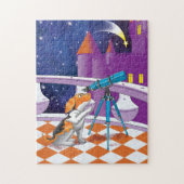 犬望遠鏡 ジグソーパズル (縦)