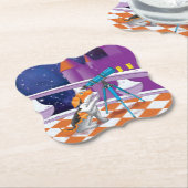 犬望遠鏡 ペーパーコースター (アングル)