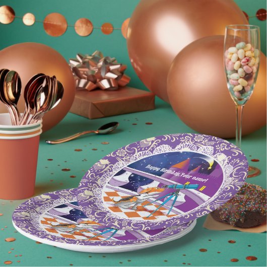 犬望遠鏡 ペーパープレート (複数)