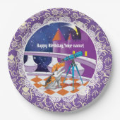 犬望遠鏡 ペーパープレート (正面)