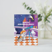 犬望遠鏡 ポストカード (スタンド正面)