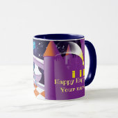 犬望遠鏡 マグカップ (正面右)