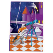 犬望遠鏡 ミディアムペーパーバッグ (裏面)