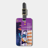 犬望遠鏡 ラゲッジタグ (正面縦)