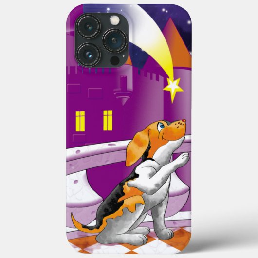 犬望遠鏡 Case-Mate iPhoneケース (裏面)