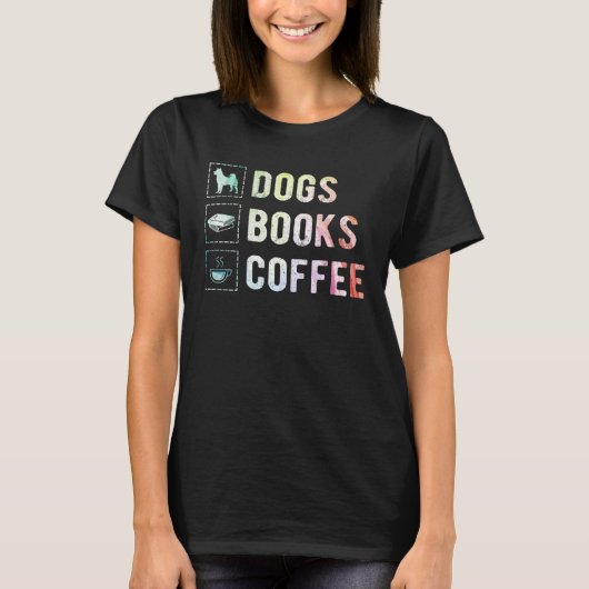 犬本とコーヒー Tシャツ (正面)