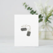 犬札はがき ポストカード (スタンド正面)