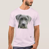 犬来の上では青と灰色 Tシャツ (正面)