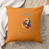 犬柄クッション クッション (ブランケット)