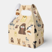 犬模様 フェイバーボックス (裏面サイド)