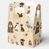 犬模様 フェイバーボックス (オープン)