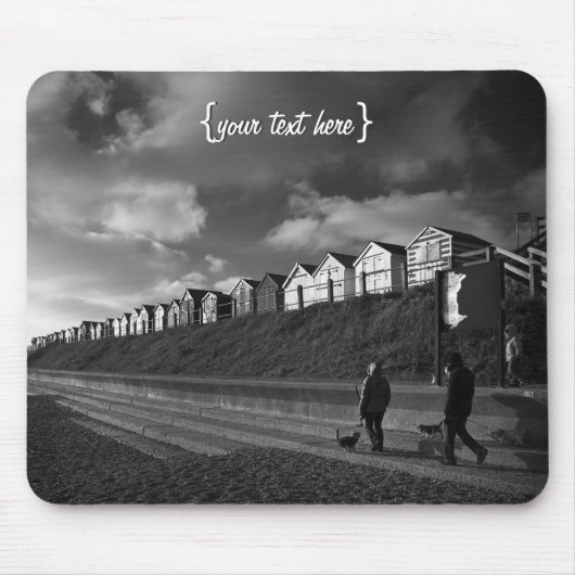 犬歩きます マウスパッド (正面)