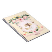 犬歩くクレストノート ノートブック (右側)