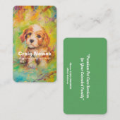 犬歩くサービス名刺 名刺 (正面/裏面)