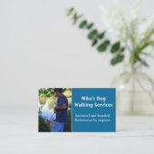 犬歩く名刺 名刺 (スタンド正面)