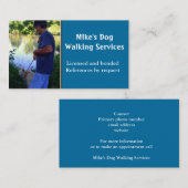 犬歩く名刺 名刺 (正面/裏面)