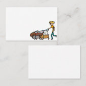 犬歩く 名刺 (正面/裏面)