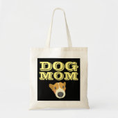 犬母かわいいトートハンドバッグ財布 トートバッグ (正面)