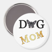 犬母フレンチー愛好家 マグネット (正面/裏面)