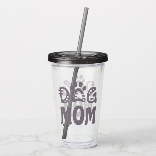 犬母 アクリルタンブラー (裏面)