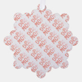 犬母 オーナメントカード (正面)