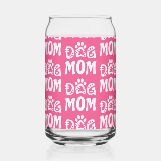 犬母 ガラス缶 (正面)