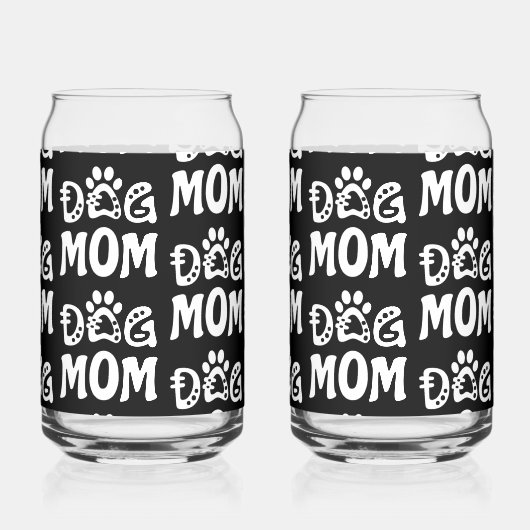 犬母 ガラス缶 (裏面)