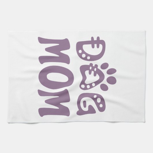 犬母 キッチンタオル (横)