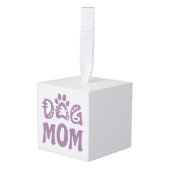 犬母 キューブオーナメント (正面アングル)