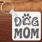 犬母 キーホルダー (正面)