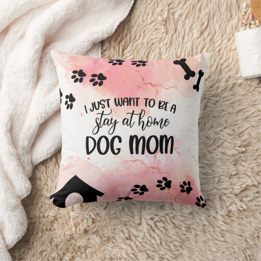 犬母 クッション (ブランケット)