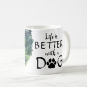 犬母 コーヒーマグカップ (正面右)