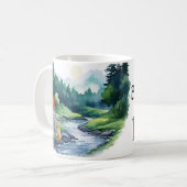 犬母 コーヒーマグカップ (正面左)