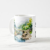 犬母 コーヒーマグカップ (正面左)