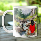 犬母 コーヒーマグカップ