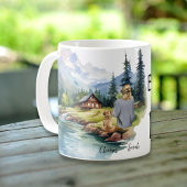 犬母 コーヒーマグカップ