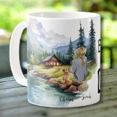 犬母 コーヒーマグカップ