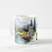 犬母 コーヒーマグカップ (正面左)