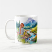 犬母 コーヒーマグカップ (左)