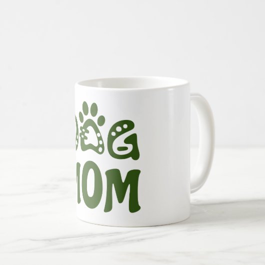 犬母 コーヒーマグカップ (正面右)