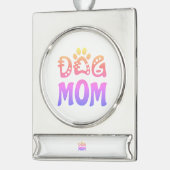 犬母 シルバープレートバナーオーナメント (左)