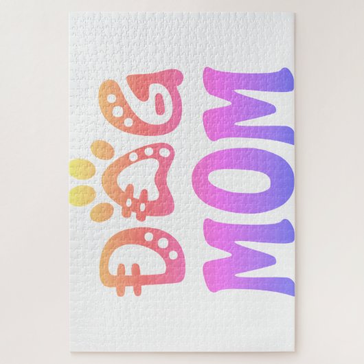 犬母 ジグソーパズル (縦)