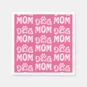 犬母 スタンダードカクテルナプキン (正面)