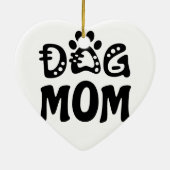 犬母 セラミックオーナメント (裏面)