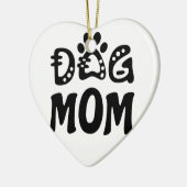 犬母 セラミックオーナメント (左)