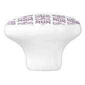 犬母 セラミックノブ (側面)