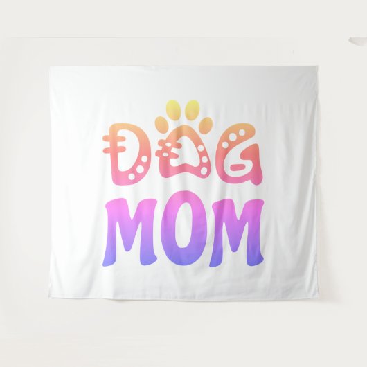 犬母 タペストリー (正面(横))