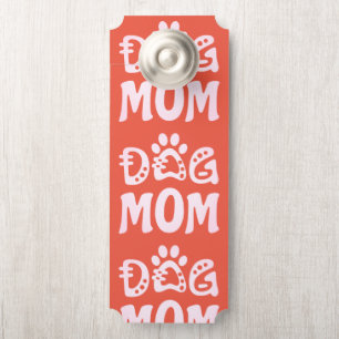 犬母 ドアノブサイン