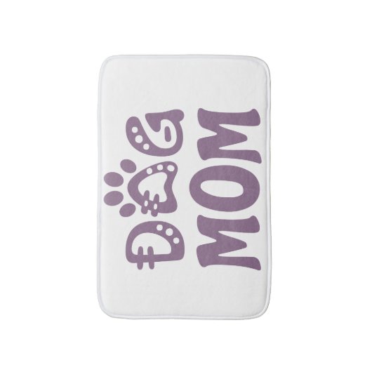 犬母 バスマット (正面縦)